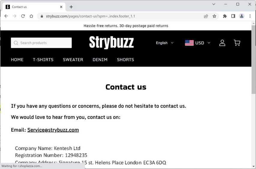 strybuzz.com ad