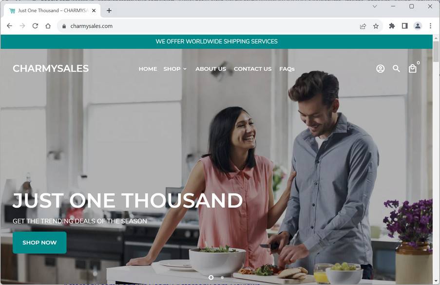 Charmysales.com scam