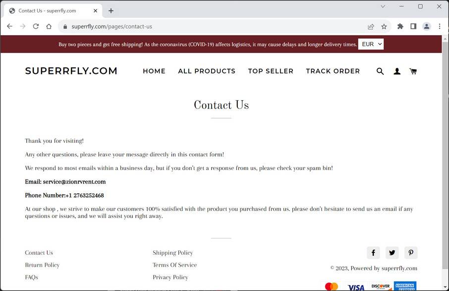 Superrfly.com scam
