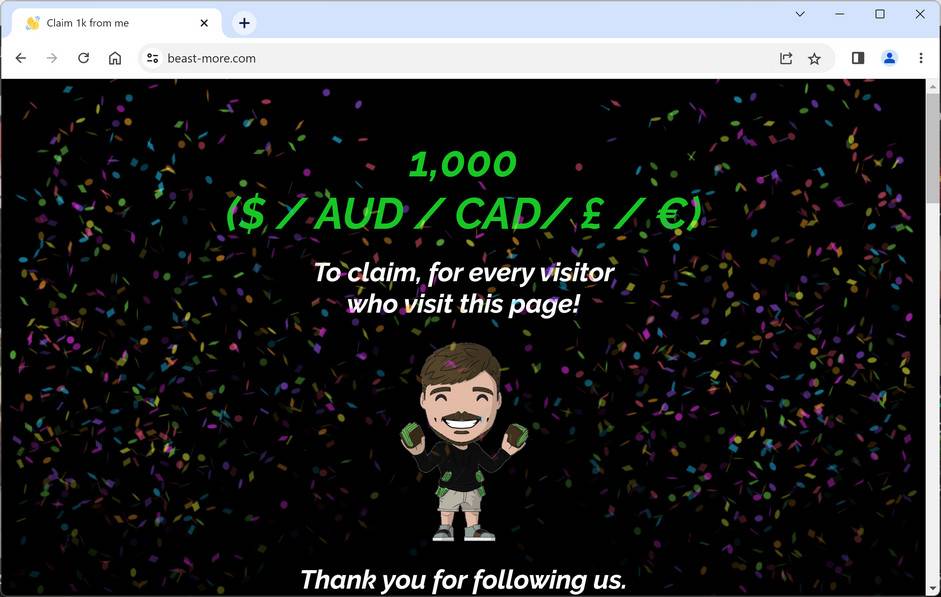 Beast-more.com scam
