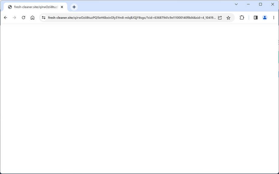 Fresh-cleaner.site scam