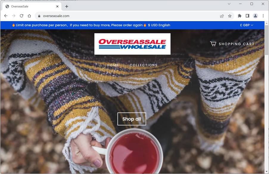 Overseassale.com scam