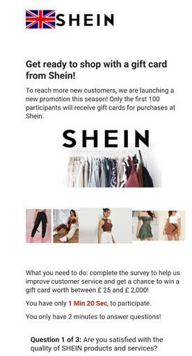 Prazo de entrega Shein  Shein, ? logo, Gift card giveaway