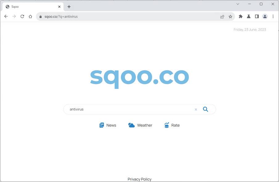Sqoo search engine