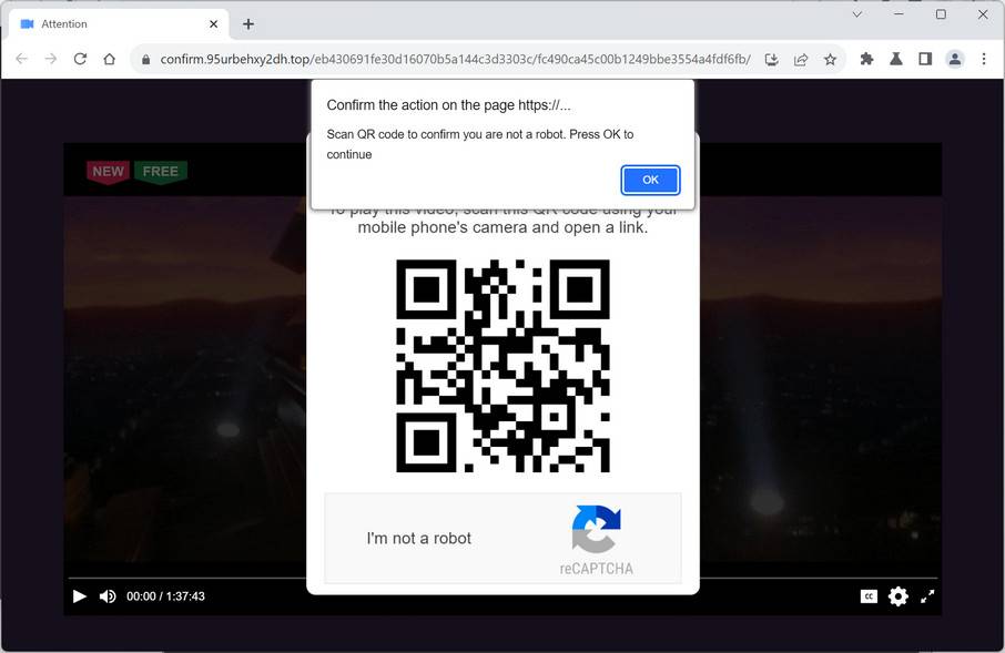 confirm.95urbehxy2dh.top scam