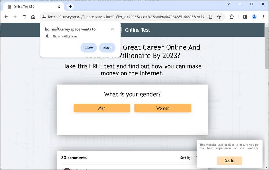 lacmeeftsurvey.space ad