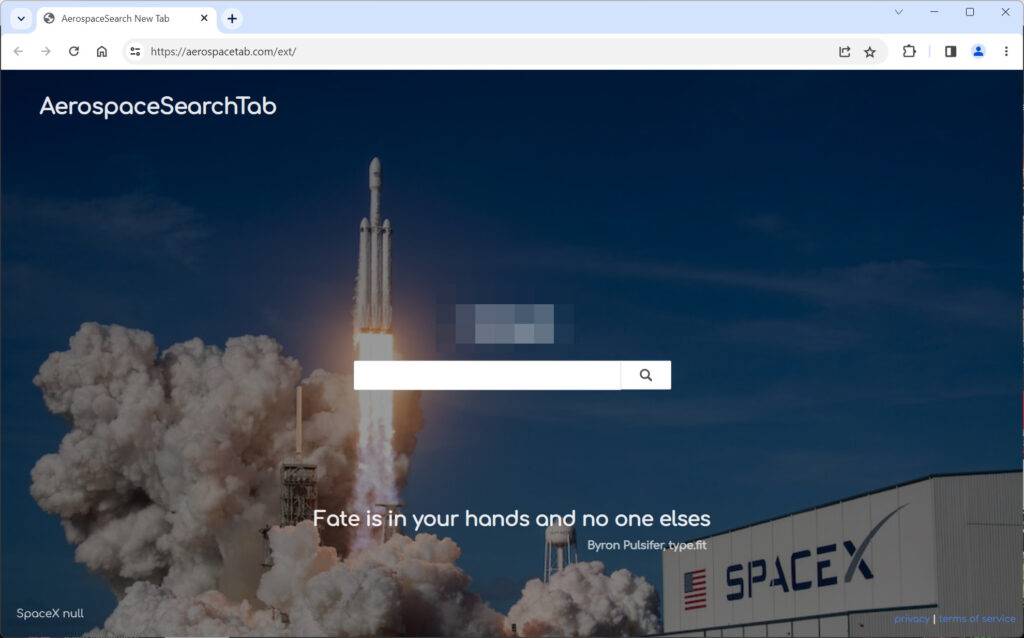 AerospaceSearchTab scam