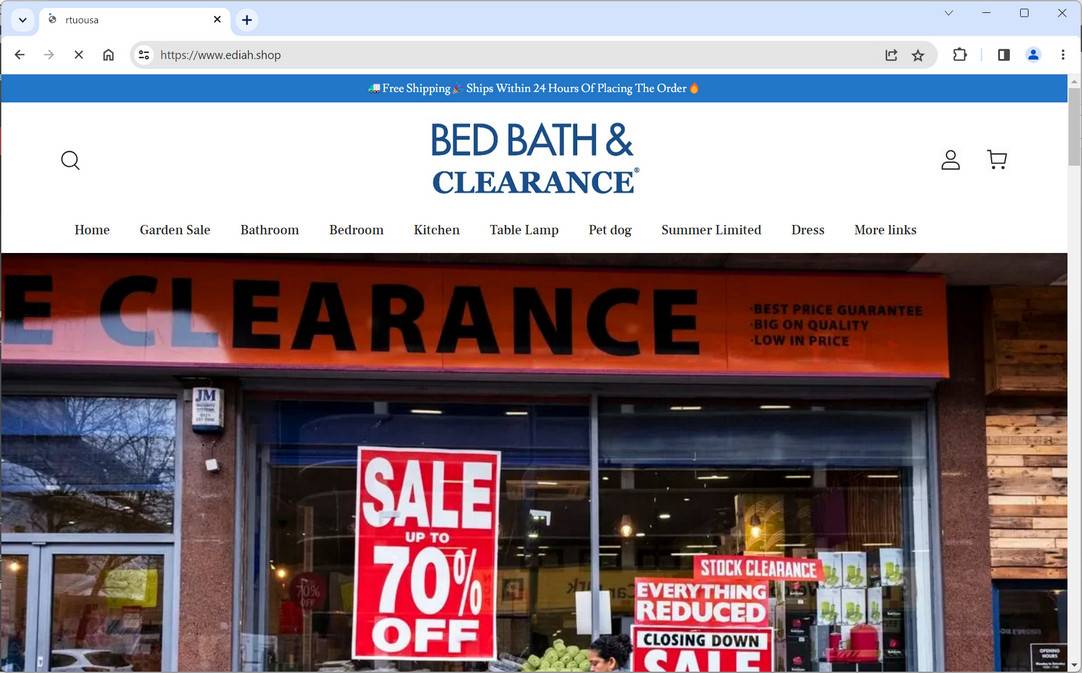 Factory Stock Clearance' Scam Websites [Explained]