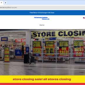 Fake 'buybuy BABY Closing Sale' Websites