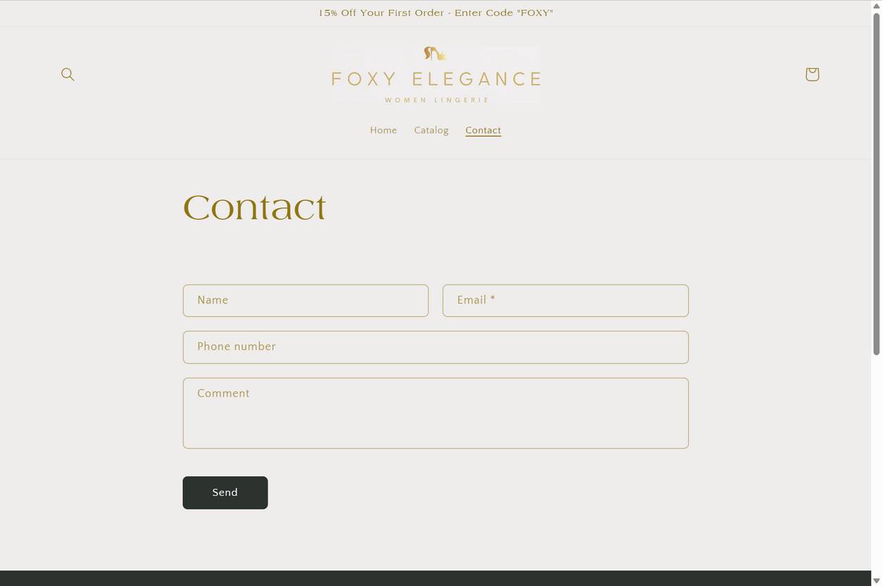 Foxyelegance.com scam
