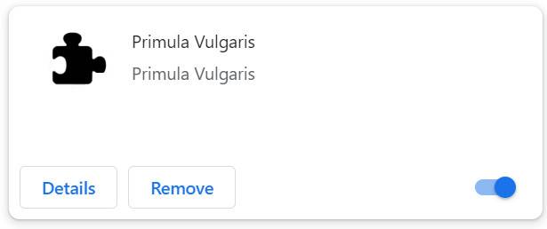 How to Remove Primula Vulgaris Chrome Extension