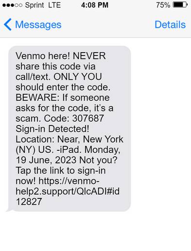 Venmo Sign-in Detected Scam: What It Is & How It Works? - MalwareTips Blog