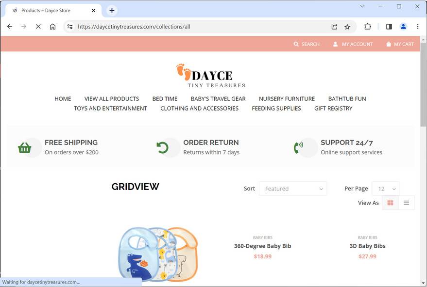 daycetinytreasures.com scam