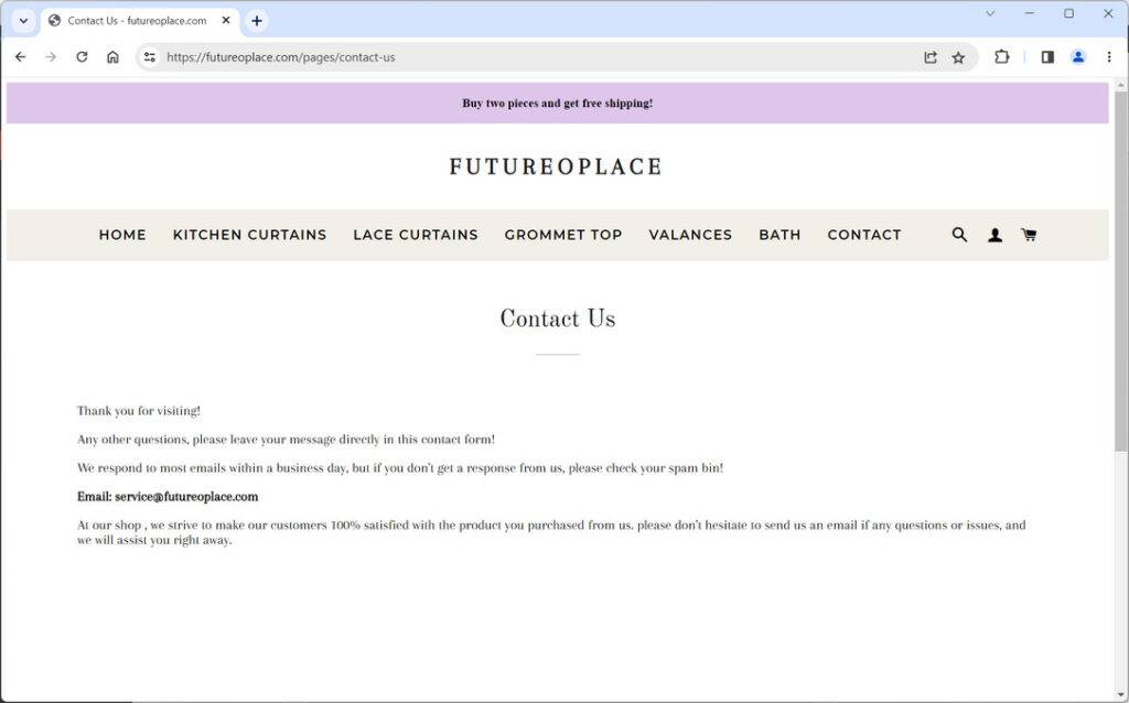 futureoplace.com scam