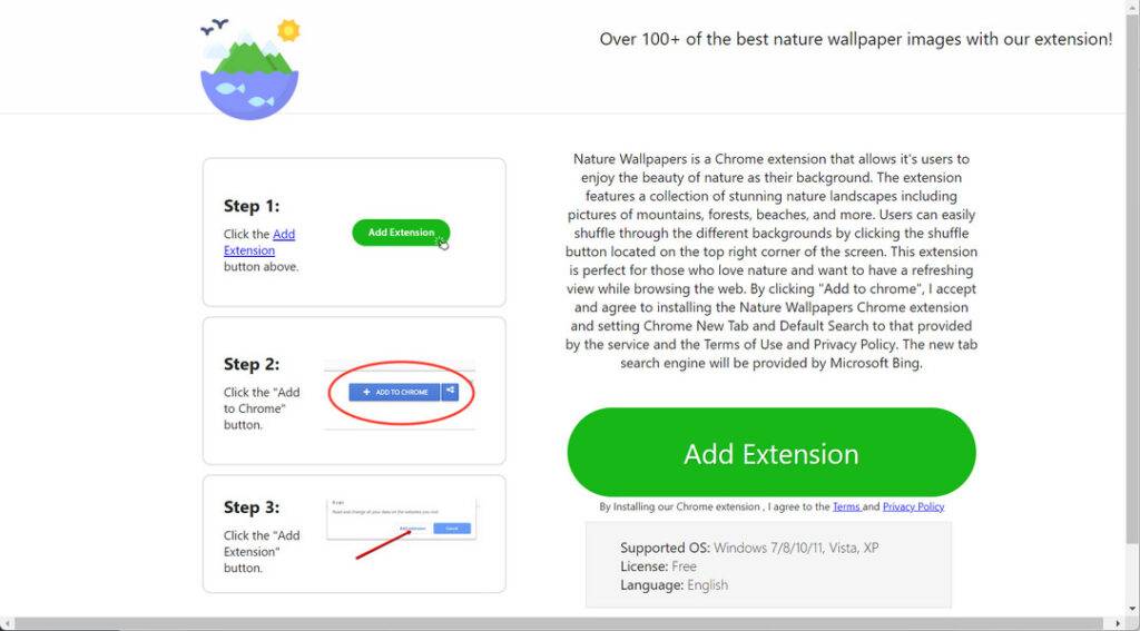 landscape-wallpaper.com redirect