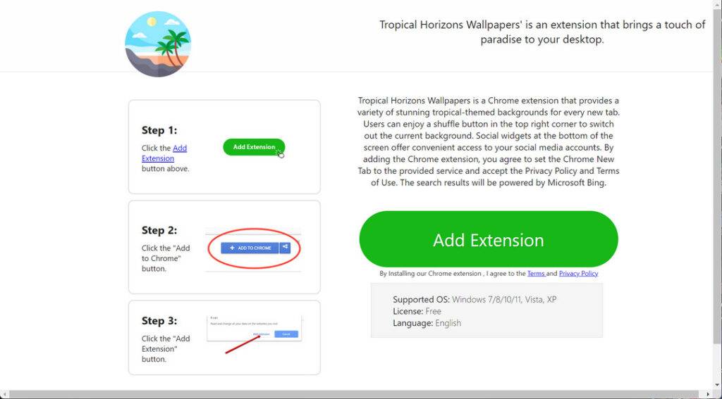 lp.tropicalhorizonext.com redirect