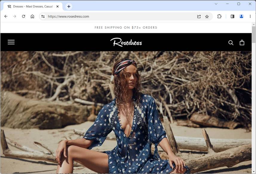 rosedress.com scam