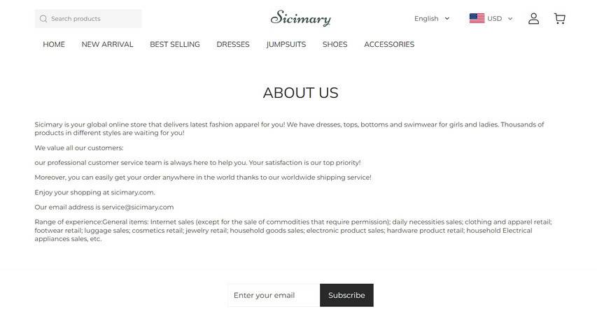 sicimary.com scam