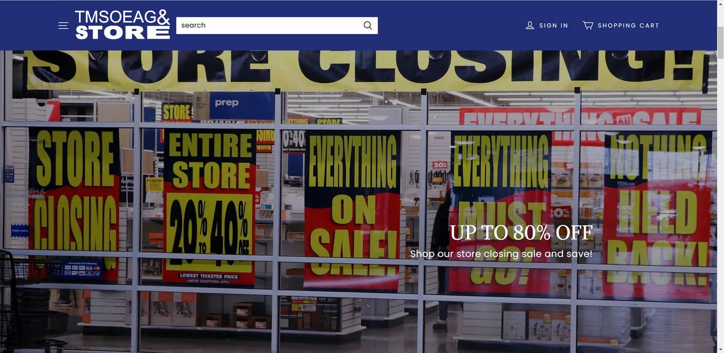 Beware Of The Viral Factory Outlet Store Closing Sale Scam - MalwareTips  Blog