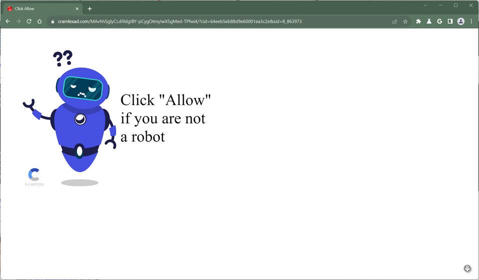 Cramlexad.com malware