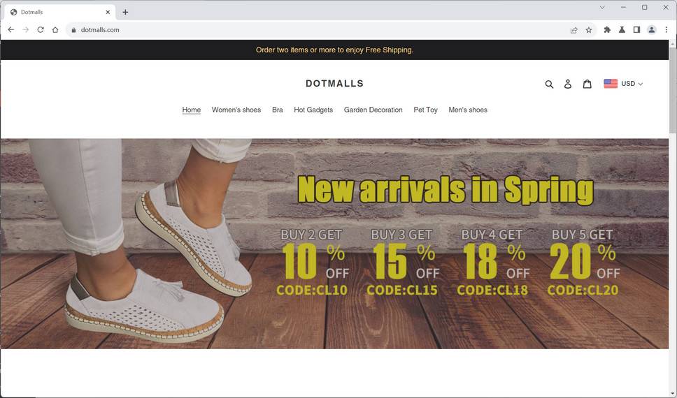 Beware The Dotmalls.com Scam - Here's What To Know