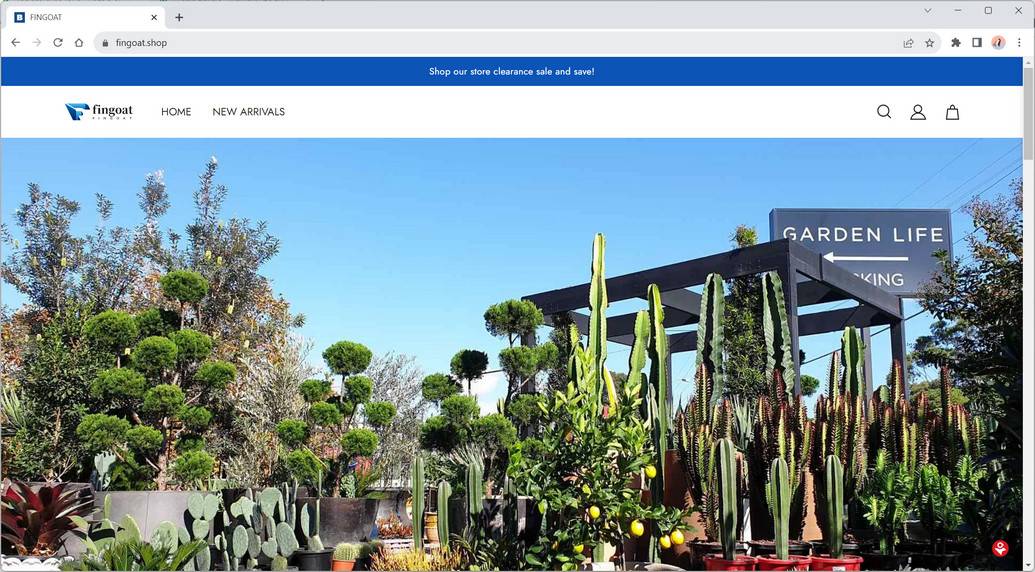 Fingoat.shop trendmicro