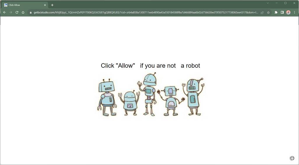 Getbcistudio.com adware