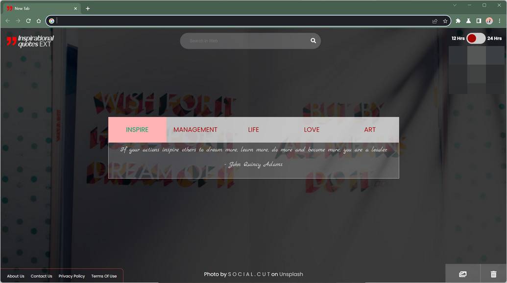 Inspirational Quotes Ext