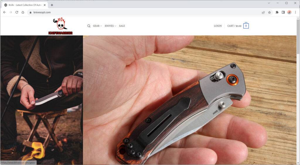 Knivesopt.com fake details