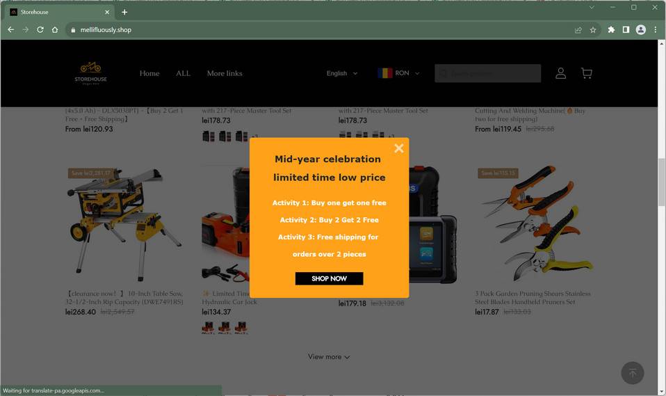 Mellifluously.Shop scam