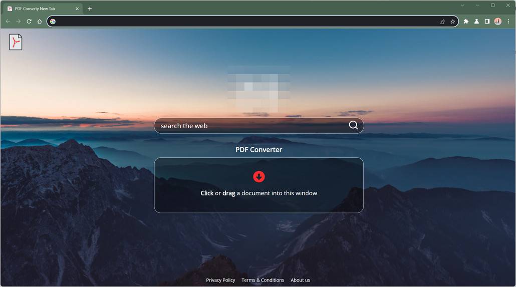 PDF Converty New Tab