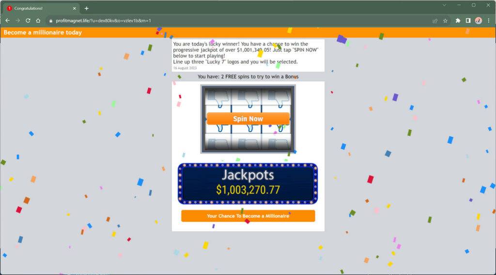 Profitmagnet.life malware