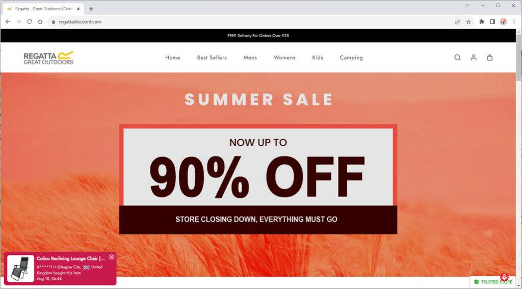 Regattadiscount.com trendmicro