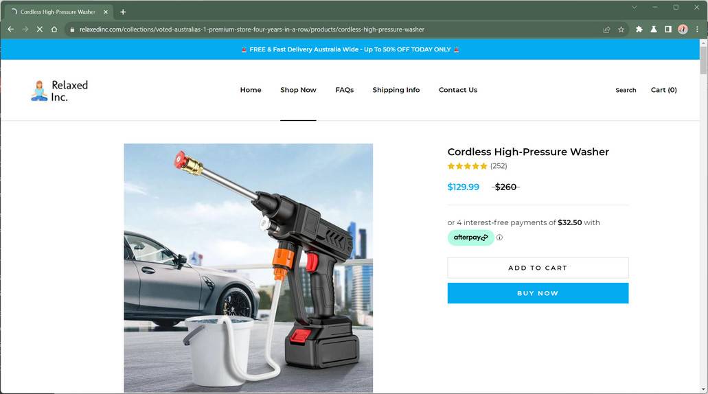 Relaxedinc.com Under Investigation - Scam or Legit Store? 1 Relaxedinc.com china