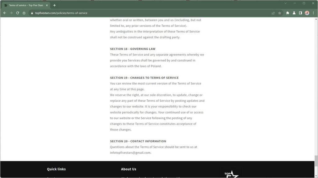 Topfivestars.com china