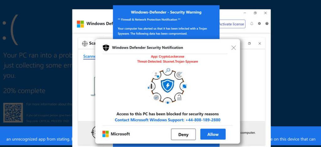 Wtchad.azurewebsites.net scam