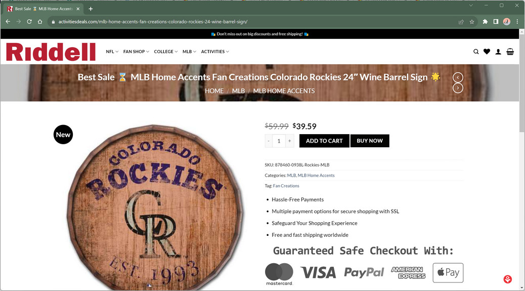 activitiesdeals.com fake details trendmicro