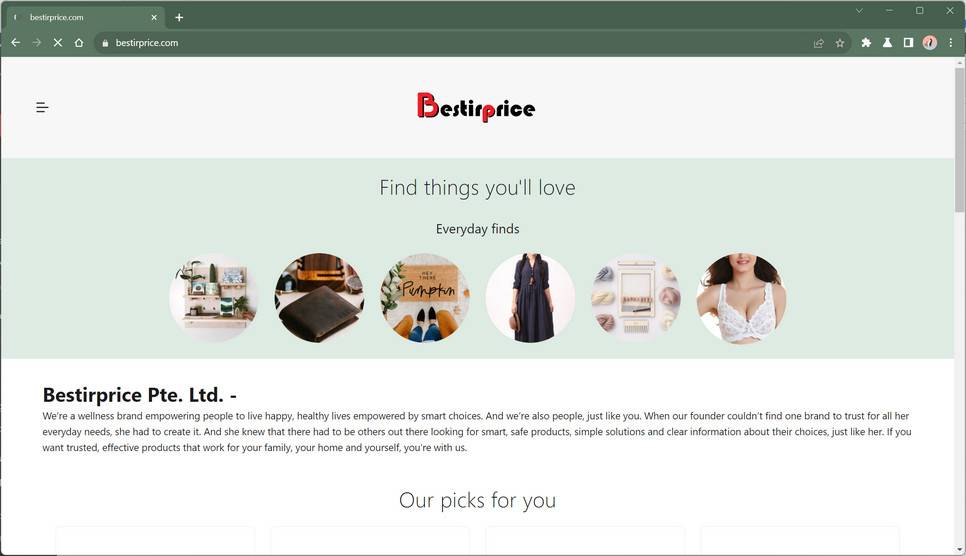 bestirprice.com scam