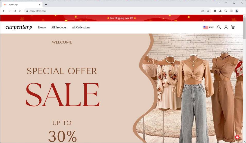 carpenterp.com Chrome extension