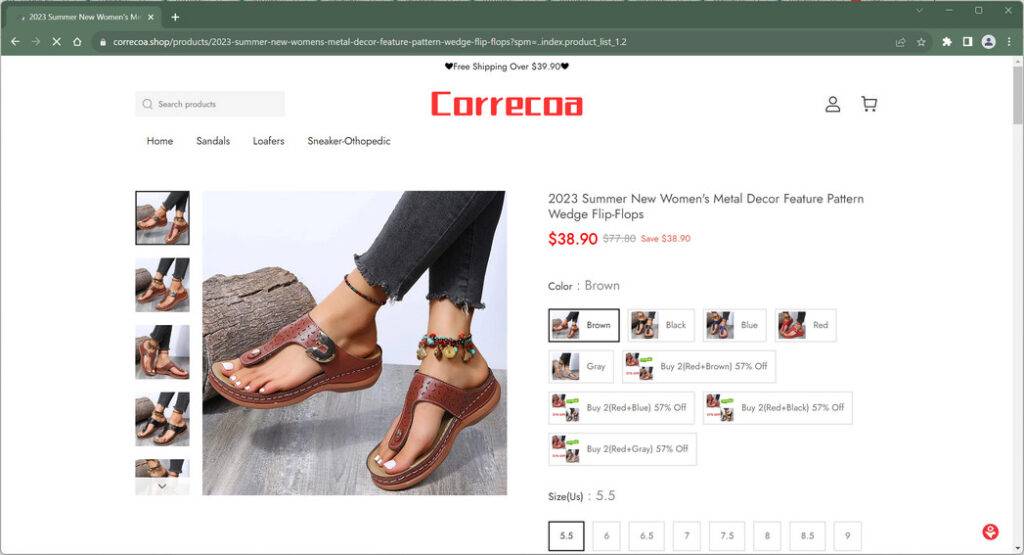 correcoa.shop trendmicro