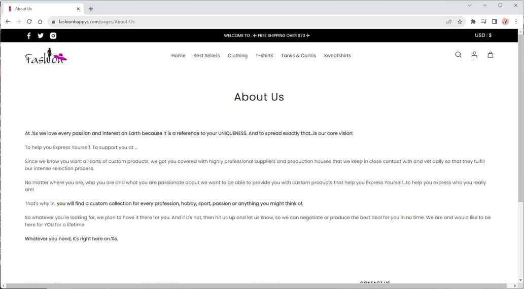 fashionhappys.com china