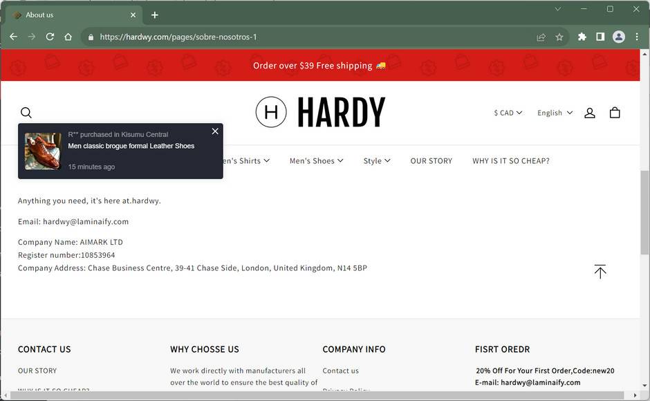 hardwy.com scam