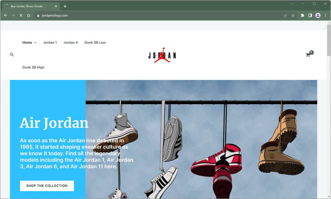 Overstijgen strijd vertrekken Jordannshop.com Scam: Don't Trust This Fake Nike Store