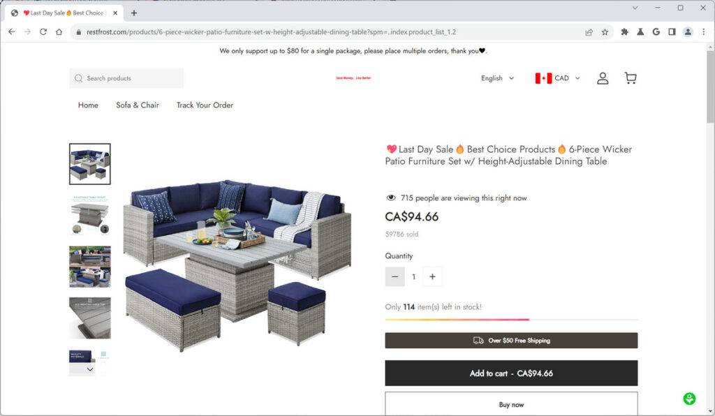 Can Restfrost.com Be Trusted? Expert Legitimacy Review 1 restfrost.com china