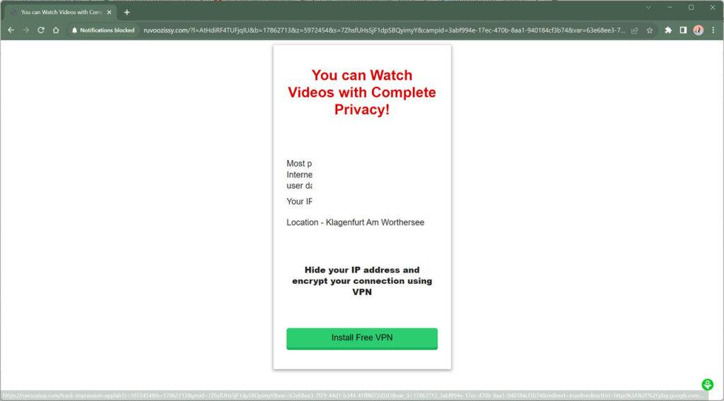 ruvoozissy.com malware