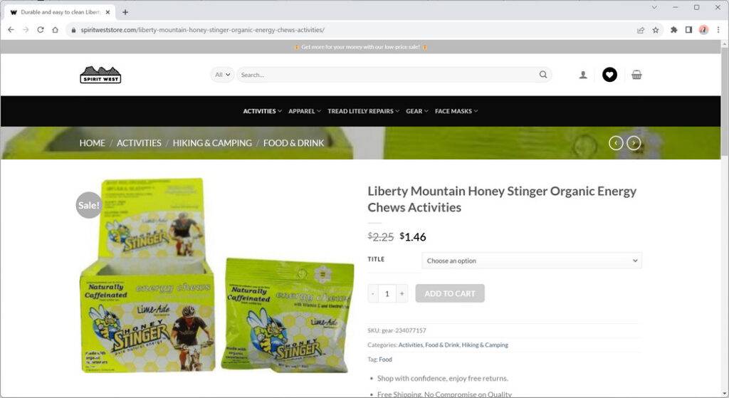 spiritweststore.com trendmicro