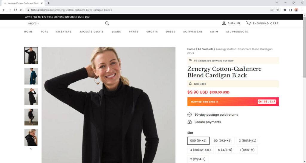 Trsheiq.shop Under Investigation: Site Called Out As Scam