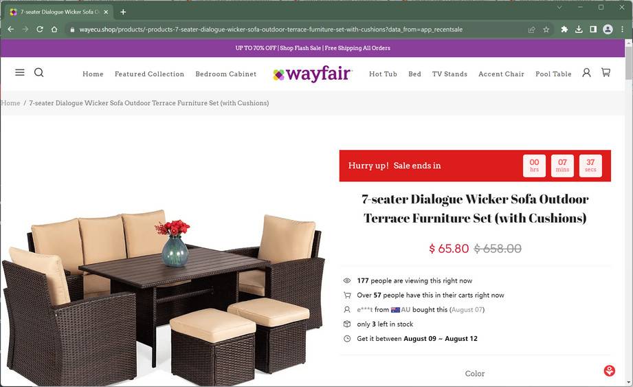 wayecu.shop scam trendmicro