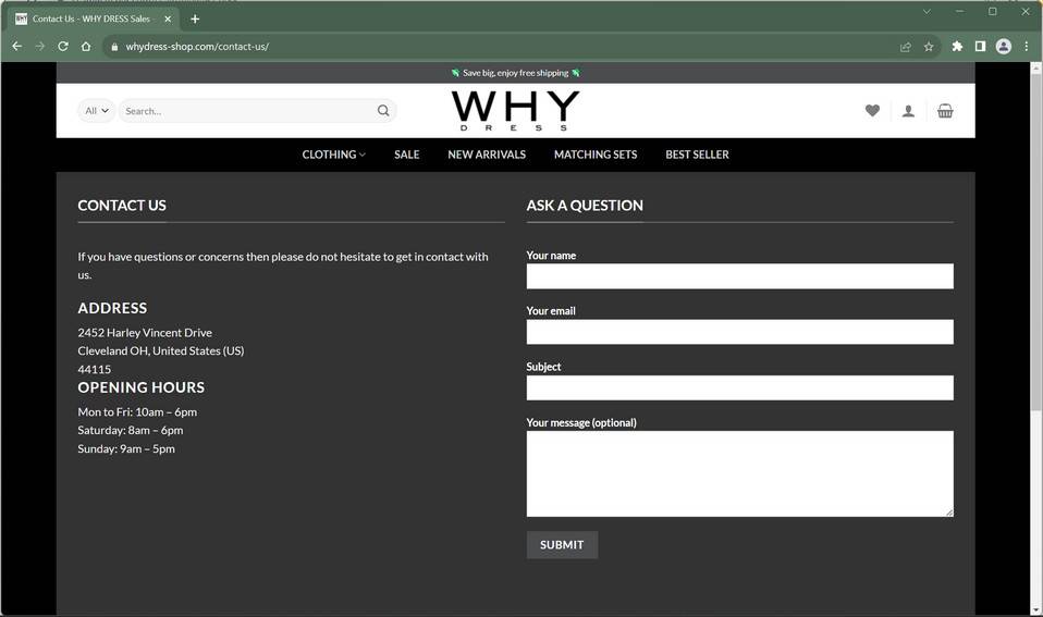 whydress-shop.com scam