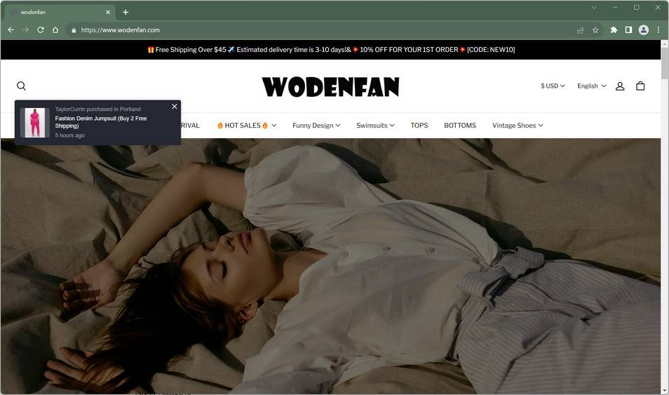 wodenfan.com scam